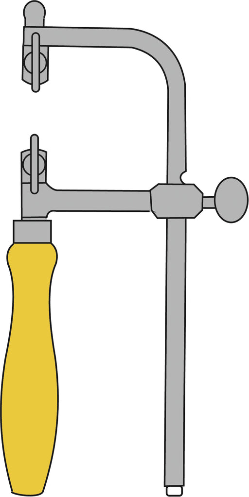 Uhrmacher Laubsägebogen verstellbar