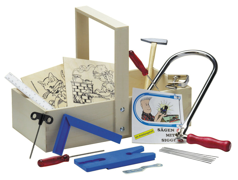 Laubsaege-Werkzeugbox – Produktbild