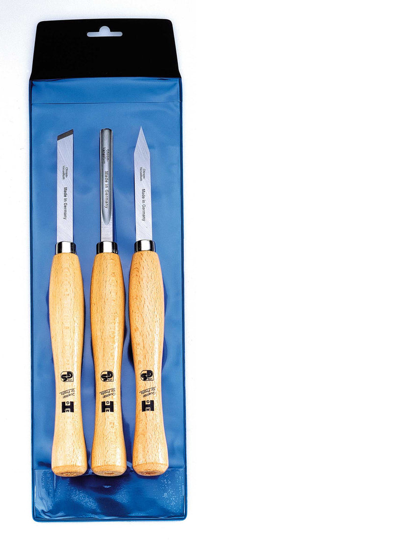 Drechselbeitelsatz 3-tlg