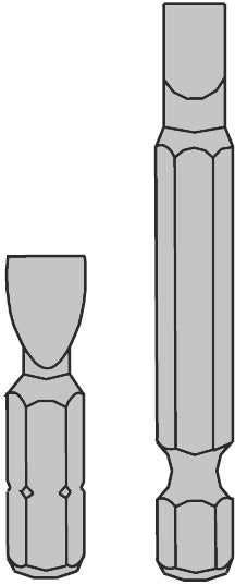Flach-Bits 0,6 x 3,5 – Produktbild