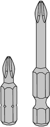Phillips Bits 1, 25 mm – Produktbild