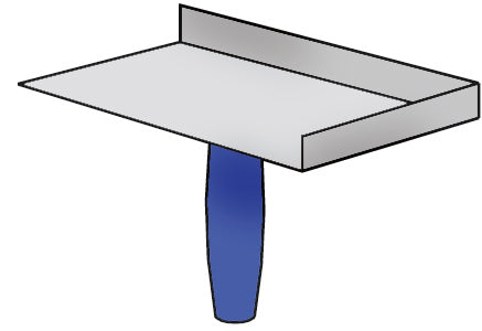 Putz- u. Fugplatte rostfrei – Produktbild