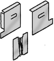 Fliesenecken mit Haken – Produktbild