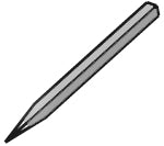 Schnurstifte 8 x 8 x 160 – Produktbild