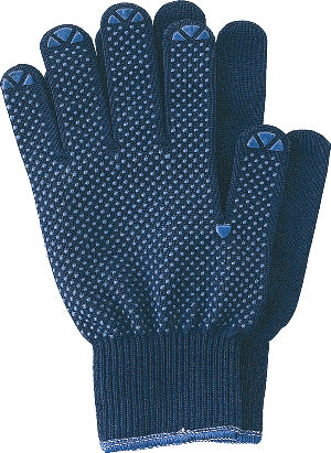 Werkhandschuhe, blau genoppt Gr. 6 – Produktbild