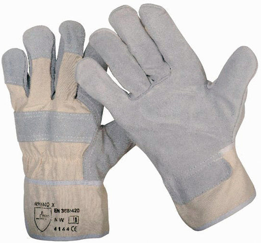 Arbeitshandschuhe, Leder, Gr. 10,5 – Produktbild