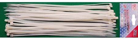 Kabelbinder-Set, 4,8 x 300 mm, 50-tlg. – Produktbild
