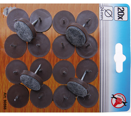 Filzgleiter, gestiftet, 20-tlg. – Produktbild