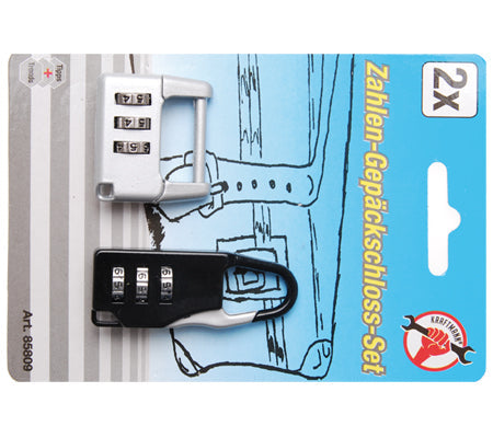 Zahlen-Gepäckschloss-Satz – Produktbild