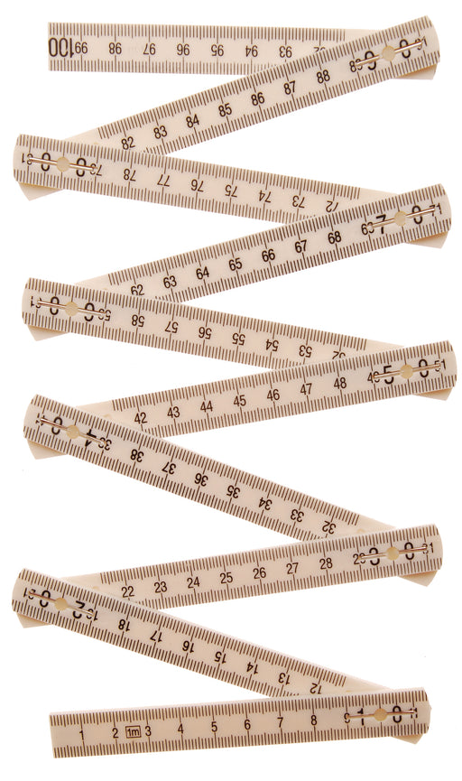 Kunststoffmaßstab 1 m