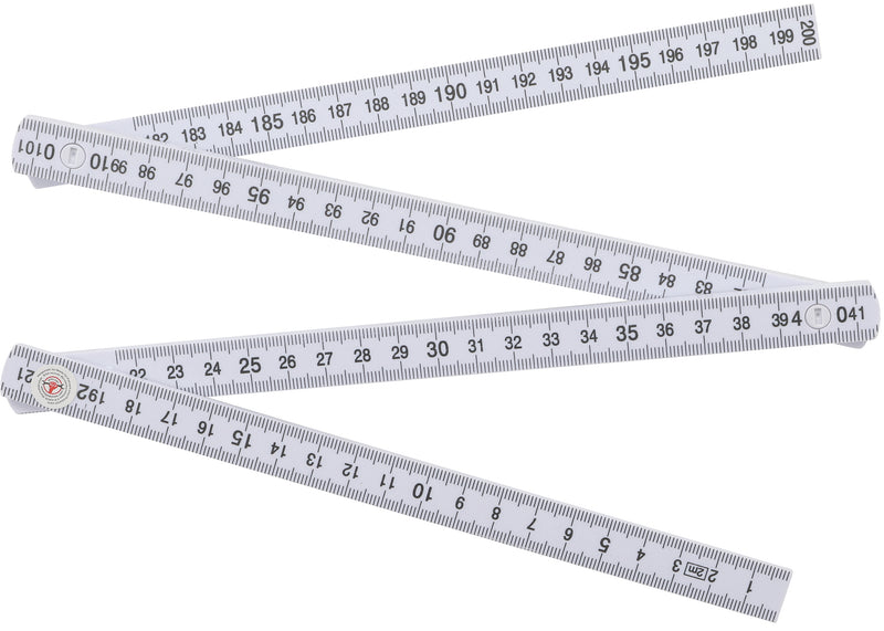 Kunststoffmaßstab 2 m