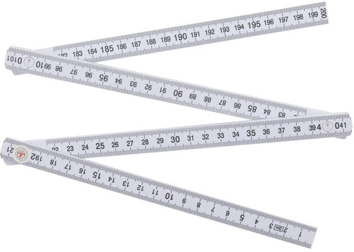 Kunststoffmaßstab 2 m