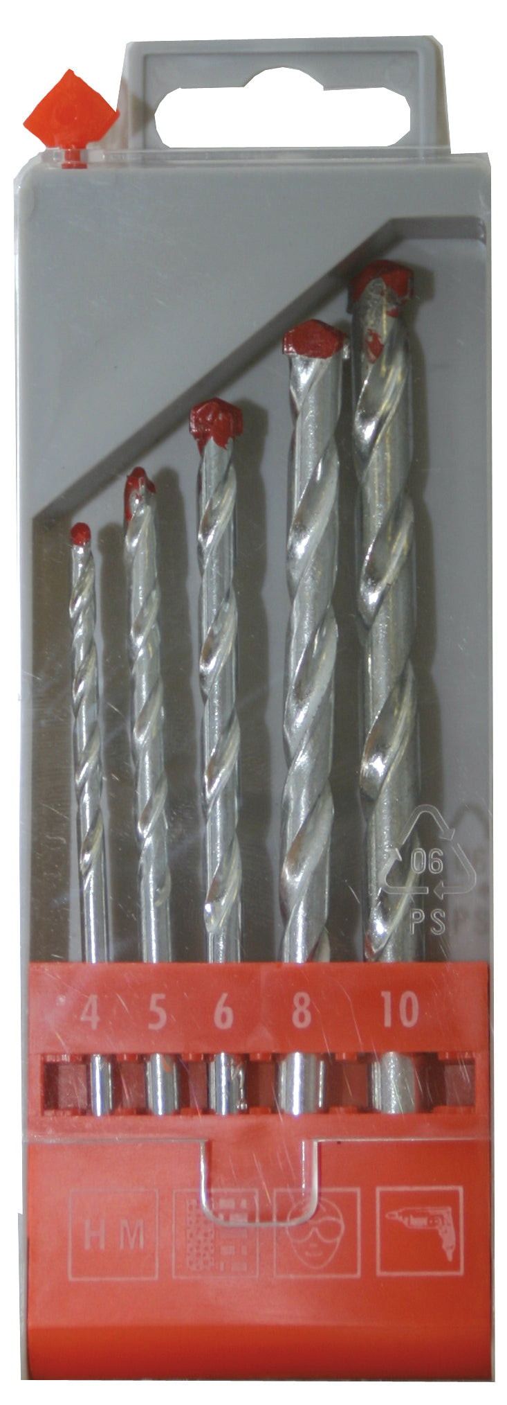 Steinbohrer-Set 4-10 / 5tlg. – Produktbild