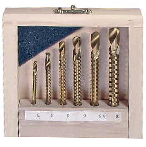 HSS TIN Fraesbohrer-Set 6tlg. – Produktbild