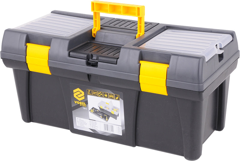 Werkzeugkoffer 20" 525x 256x 246mm mit 4 Fächern