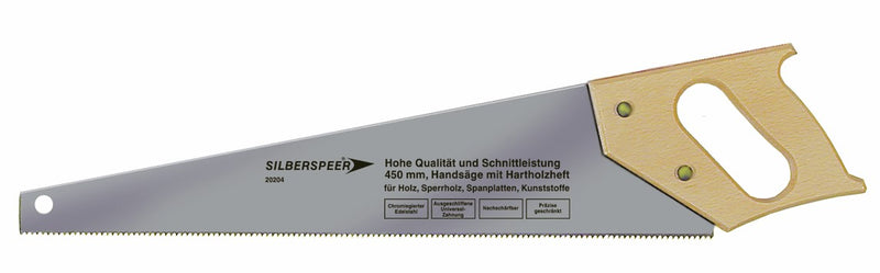 SILBERSPEER Hand-Säge 350 mm / 450 mm Handsäge Silberspeer   