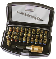 POWERCRAFT Bitsortiment mit Farbringsystem 30+ in Klarsichtbox Bit-Sortiment POWERKRAFT   