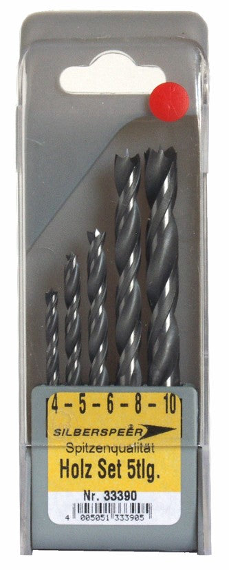 SILBERSPEER Profi-CV-Holzbohrersatz Holzbohrer Silberspeer   