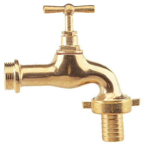 SILBERSPEER Wasserhahn 3/4"" Messing Wasserhahn Silberspeer   