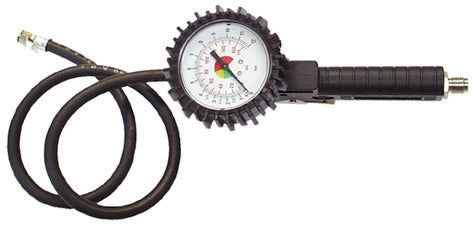 SILBERSPEER Druckluft Profi-Reifendruckgerät mit 80 cm Schlauch Reifendruckgerät Silberspeer   