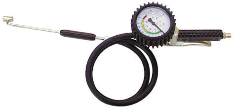 SILBERSPEER Druckluft Profi-Reifendruckgerät mit 30 cm Kopf Reifendruckgerät Silberspeer   