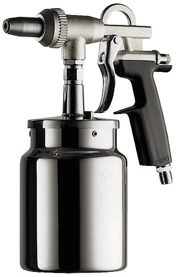 SILBERSPEER Druckluft Profi-Sandstrahlpistole 5-8 Bar, Aluminium Sandstrahlpistole Silberspeer   