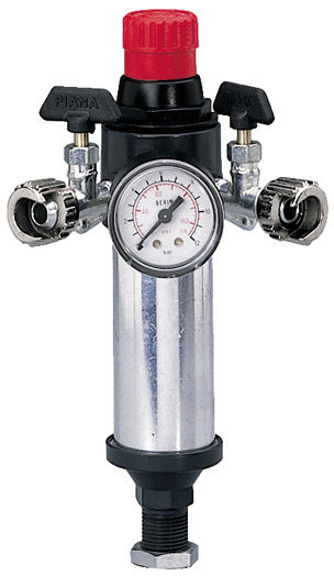 SILBERSPEER Druckluft Zubehör Druckminderer mit 2 Abgängen 1/4" Druckluft Druckminderer Silberspeer   