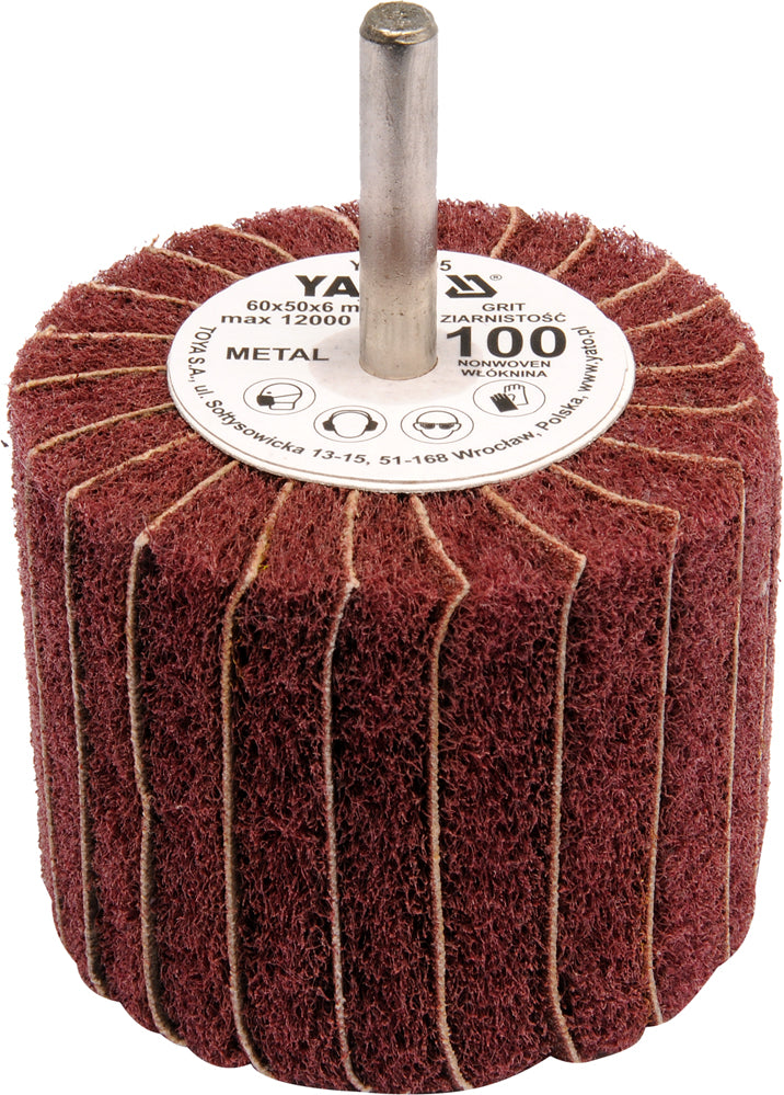 Silberspeer Fächerschleifmop 60x30x6 mm mit Schaft Fächerschleifmop Silberspeer   