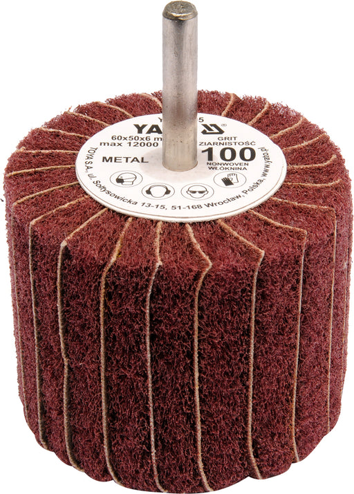 Silberspeer Fächerschleifmop 60x30x6 mm mit Schaft Fächerschleifmop Silberspeer   